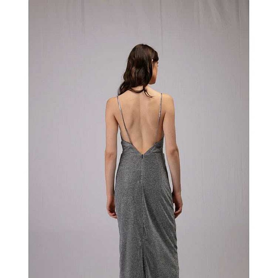 Clothing Karma Koma | Diaz Dress Silver