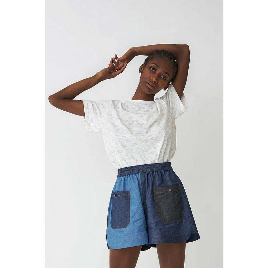 Clothing Stella Nova | Clover Shorts Blue Mix