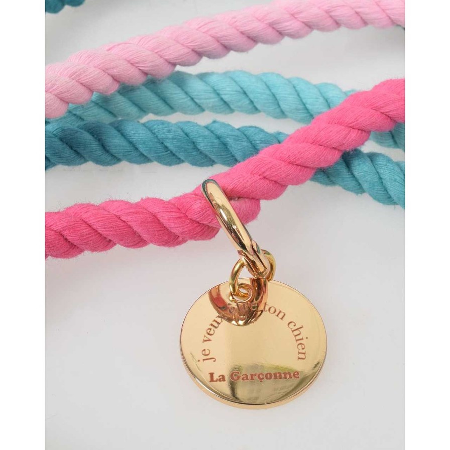 Accessories La Garçonne Accessoires | Goofy Dog Leash Pink