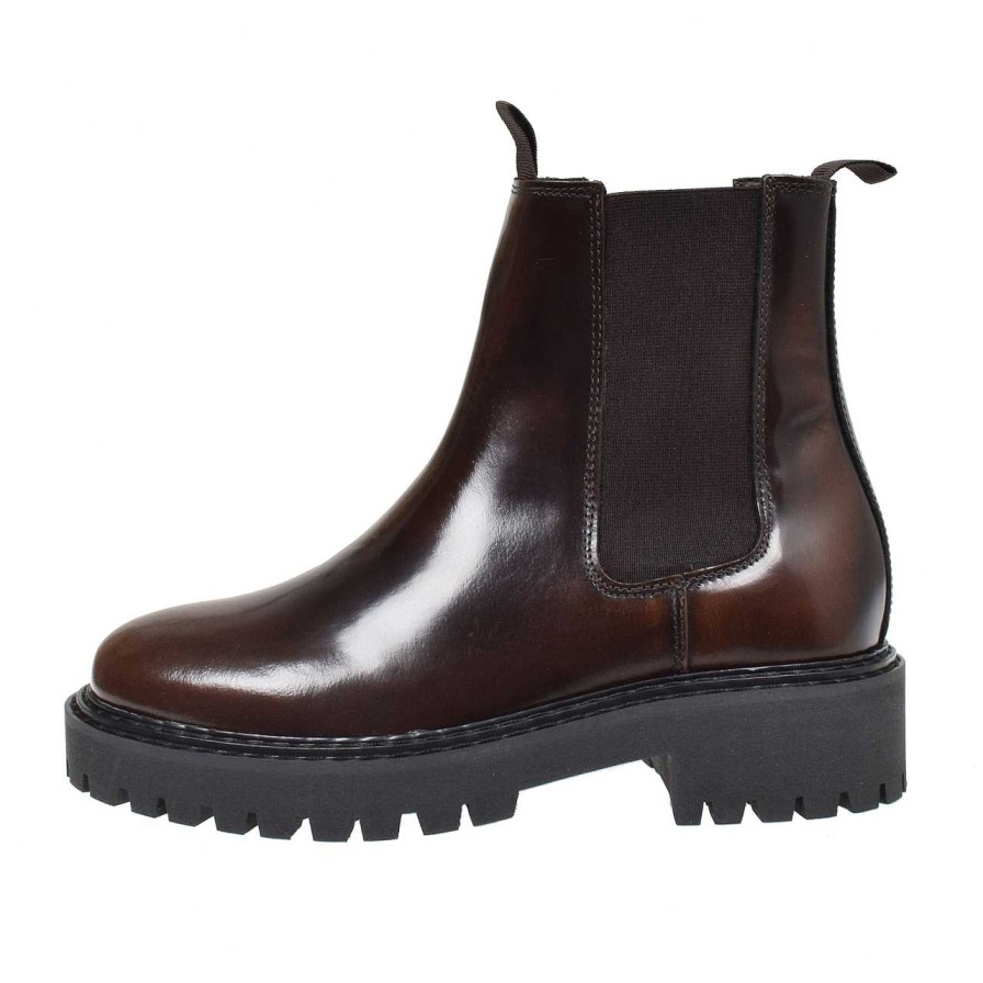 Shoes La Garçonne Sale | Chelsea Boots Georgia Dark Brown