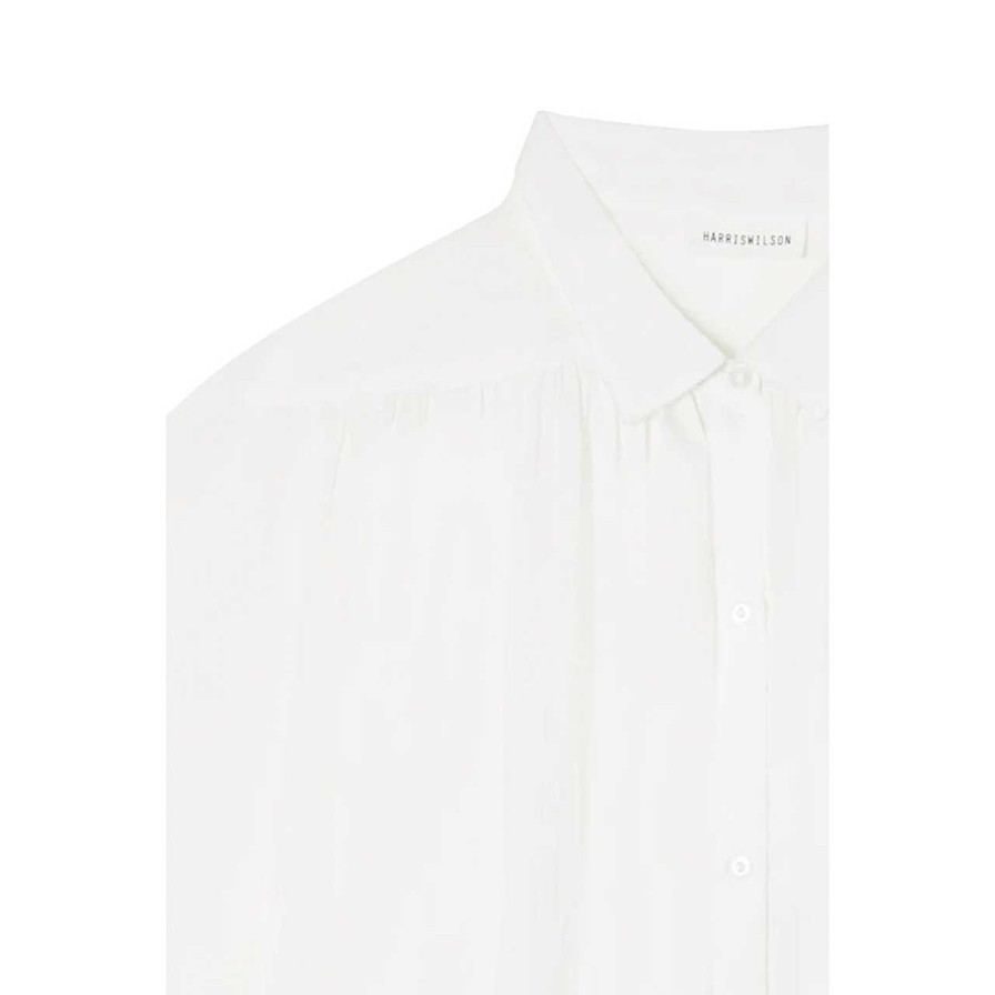 Clothing Harris Wilson | Elana Blouse Blanc