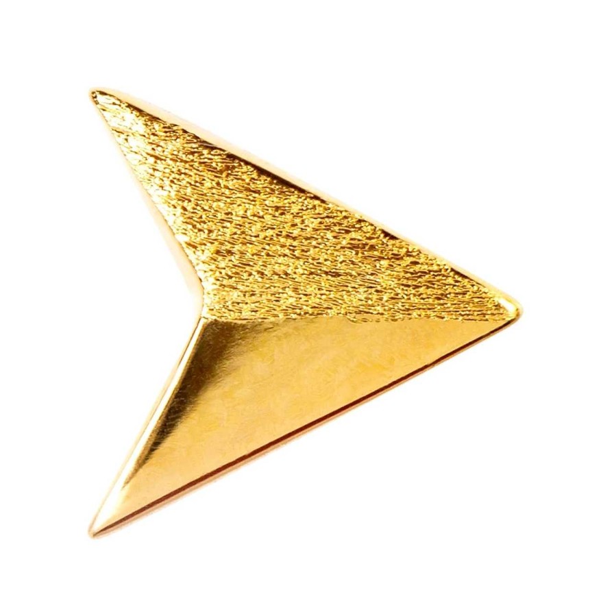 Accessories Lulu Copenhagen | Paperplane Stud Earrings Gold Plated