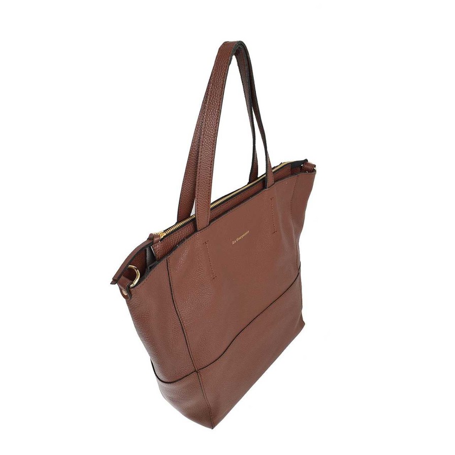 Bags La Garçonne Accessoires | Lucie Business Bag Grizzli