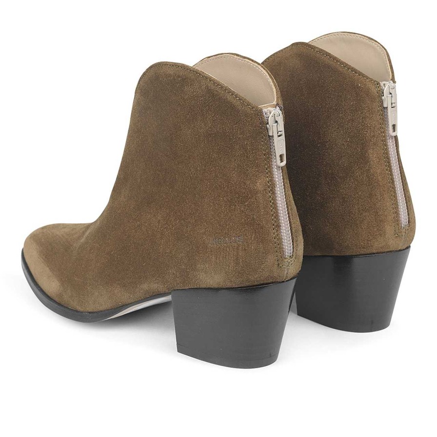 Shoes Angulus | Ocre Ankle Boots