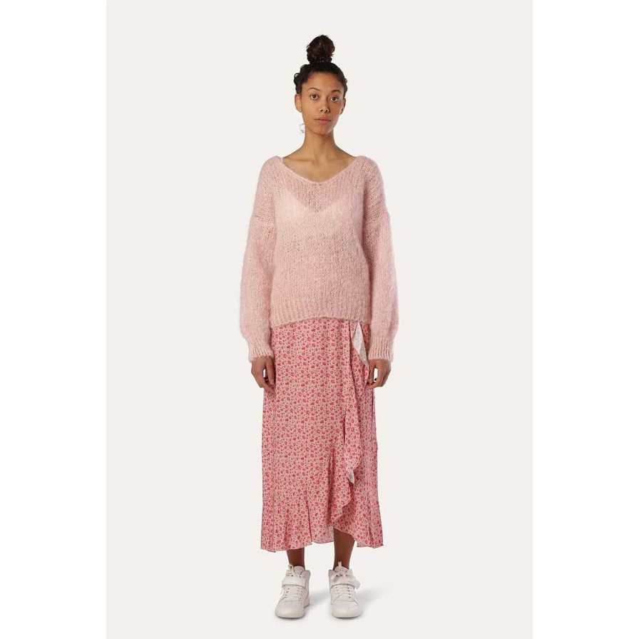 Clothing Americandreams | Milana Sweater Light Pink