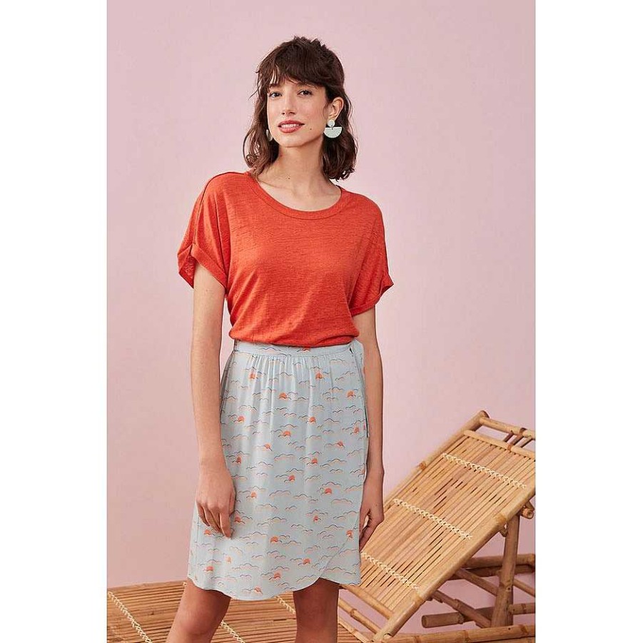 Clothing Des Petits Hauts | Emmylou Skirt Sunset