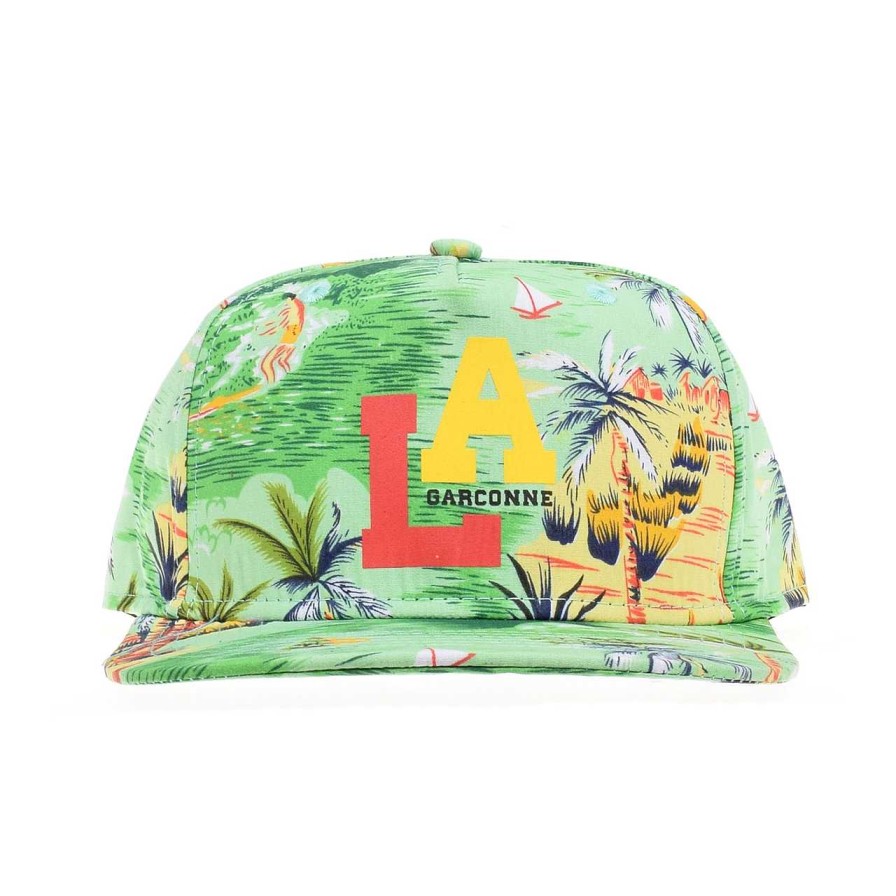 Accessories La Garçonne Accessoires | Hawaii Cap Green