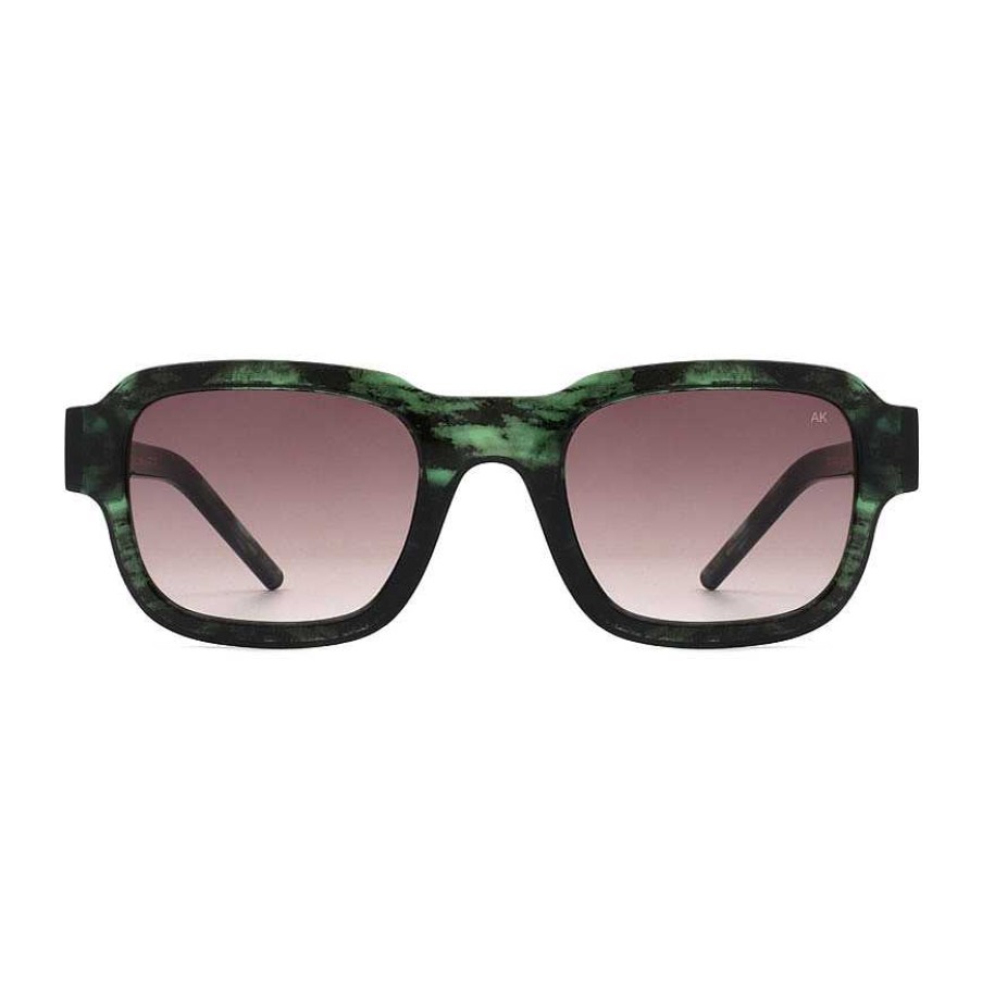 Accessories A.Kjaerbede | Halo Sunglasses Green Marble Transparent