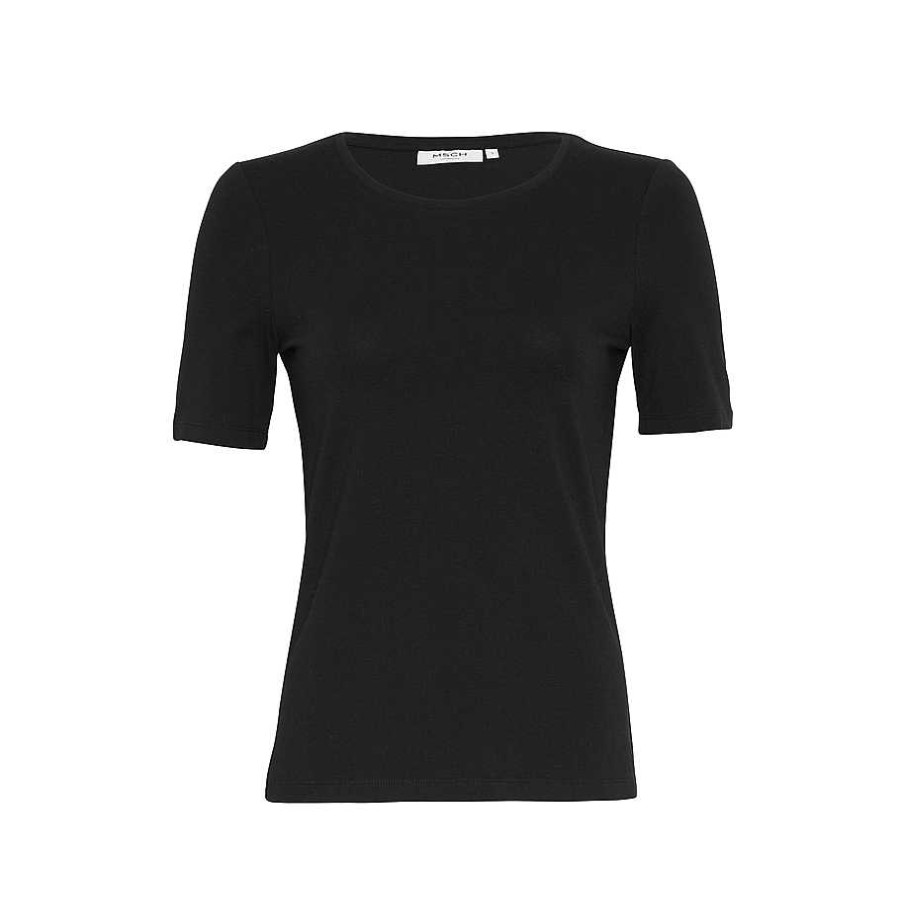 Clothing MSCH Copenhagen | Olivie T-Shirt Black