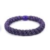 Accessories Voila | Glitter Dark Violet Hair Tie