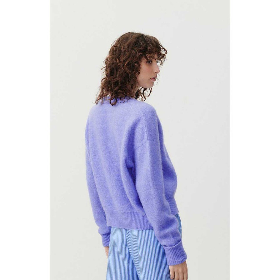 Clothing American Vintage | Vitow Sweater Iris Melange