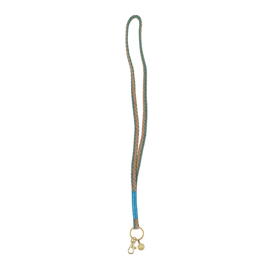 Accessories La Garçonne Accessoires | Lanyard Mint Green Beige