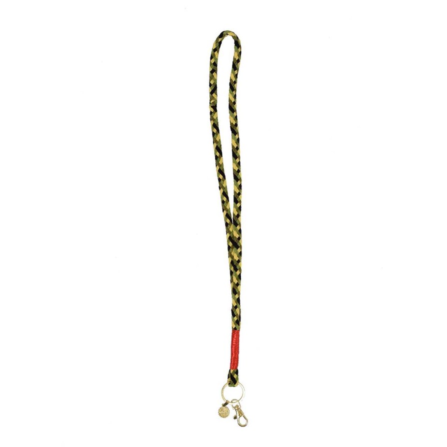 Accessories La Garçonne Accessoires | Lanyard Black Yellow Green