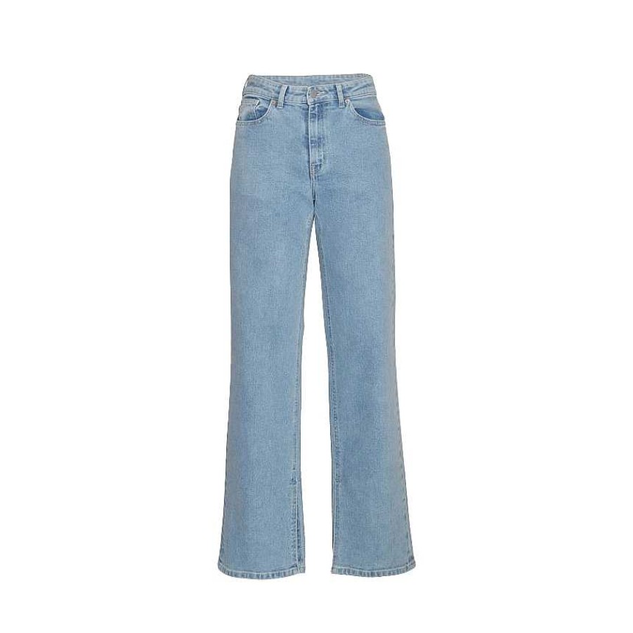 Clothing MSCH Copenhagen | Abril Rikka Jeans Light Blue Wash