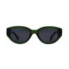 Accessories A.Kjaerbede | Winnie Sunglasses Dark Green Transparent