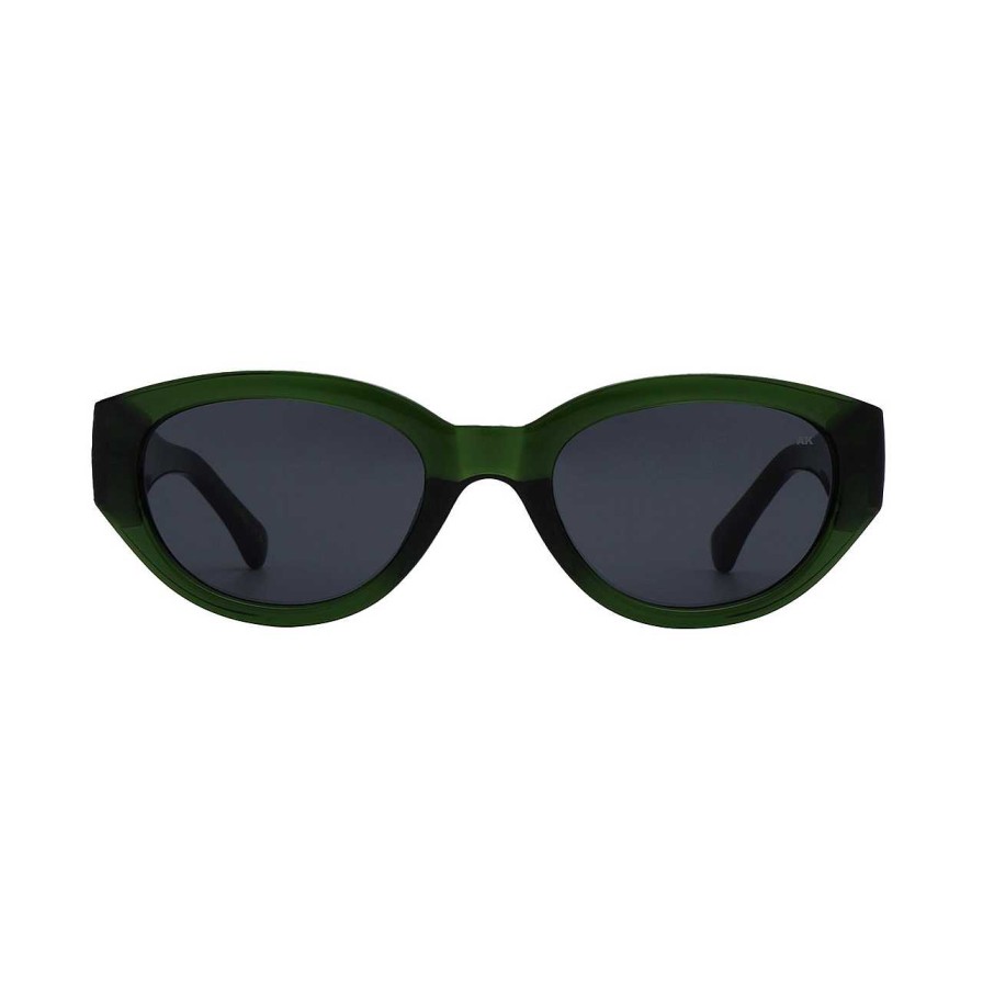 Accessories A.Kjaerbede | Winnie Sunglasses Dark Green Transparent