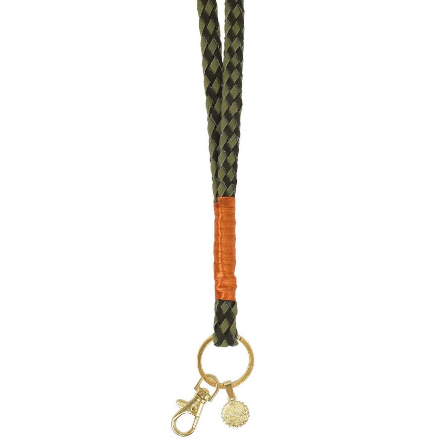 Accessories La Garçonne Accessoires | Lanyard Dark Green