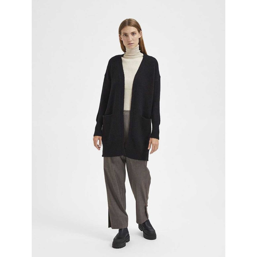 Clothing Selected Femme | Lulu Cardigan Black