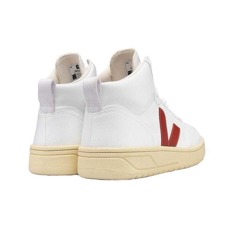 Shoes Veja | V-15 Cwl Sneaker White Rouille Buttersole