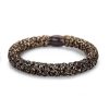 Accessories Voila | Hair Tie Glitter Dark Umber