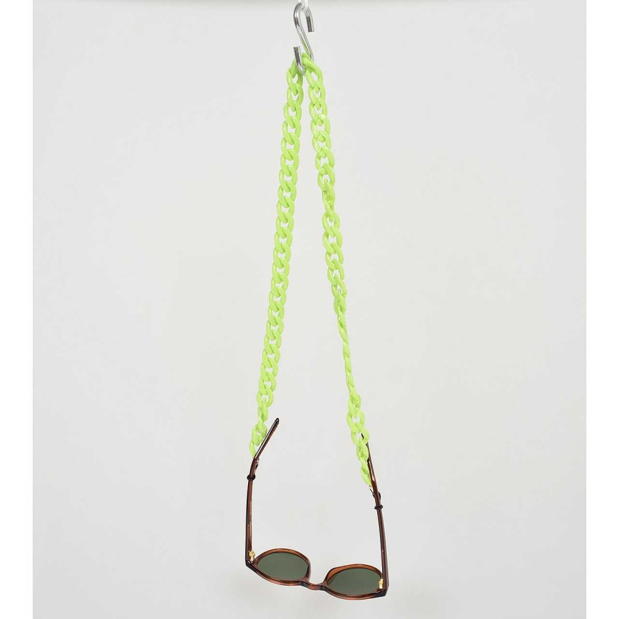 Accessories Voila | Olivia Glasses Chain Neon