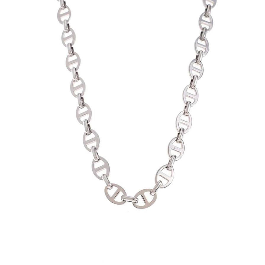 Accessories La Garçonne Bijoux | Chain Necklace Stainless Steel Silver