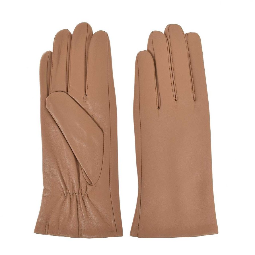 Accessories La Garçonne Accessoires | Momo Gloves Light Brown