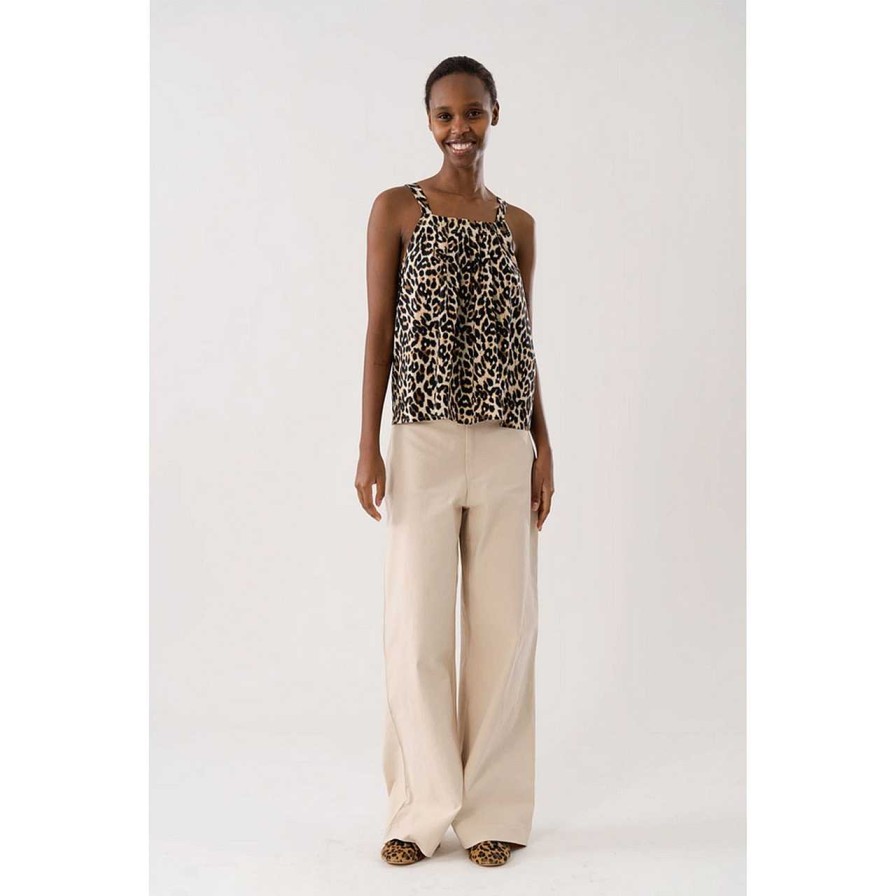 Clothing Lolly's Laundry | Lungi Top Leopard Print