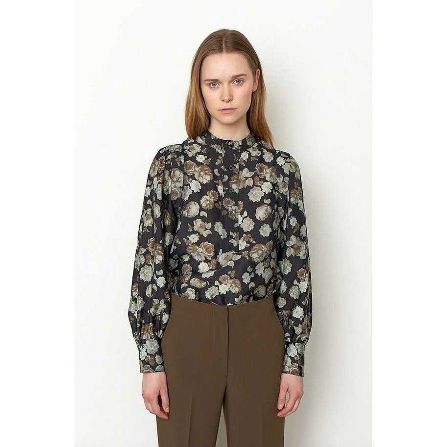 Clothing Second Female | Ellea Blouse Black