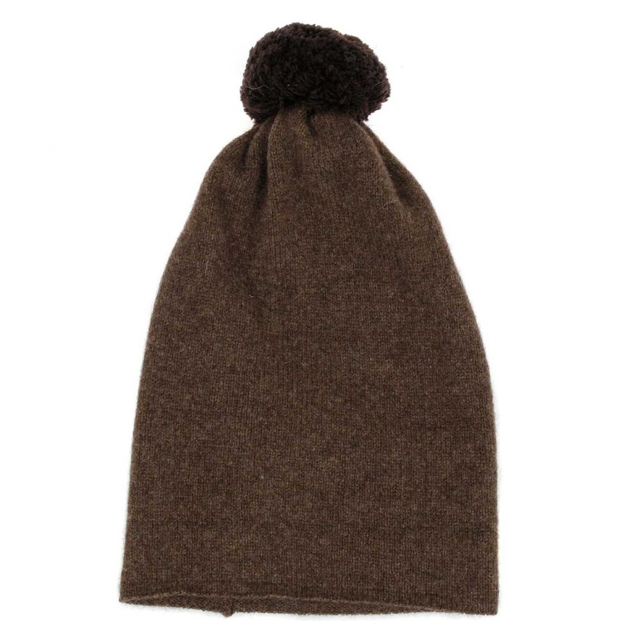 Accessories La Garçonne Accessoires | Marron Wool Hat