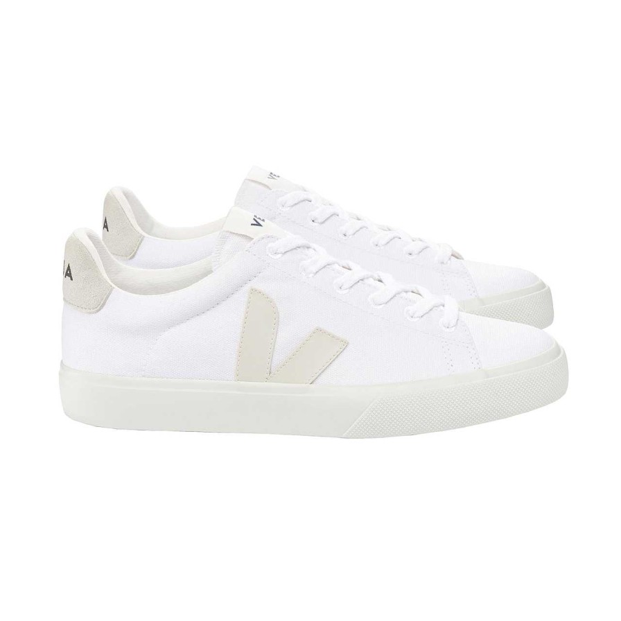 Shoes Veja | Campo Ca Canvas Sneaker White Pierre