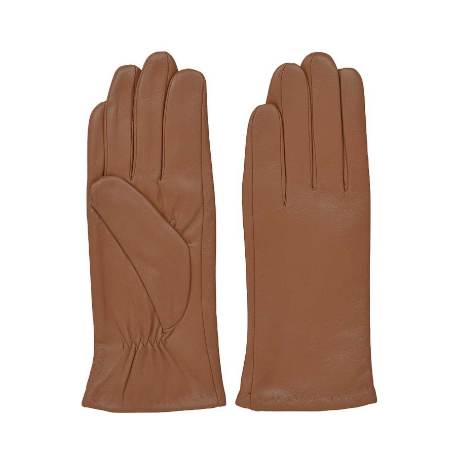 Accessories La Garçonne Accessoires | Momo Gloves Light Brown