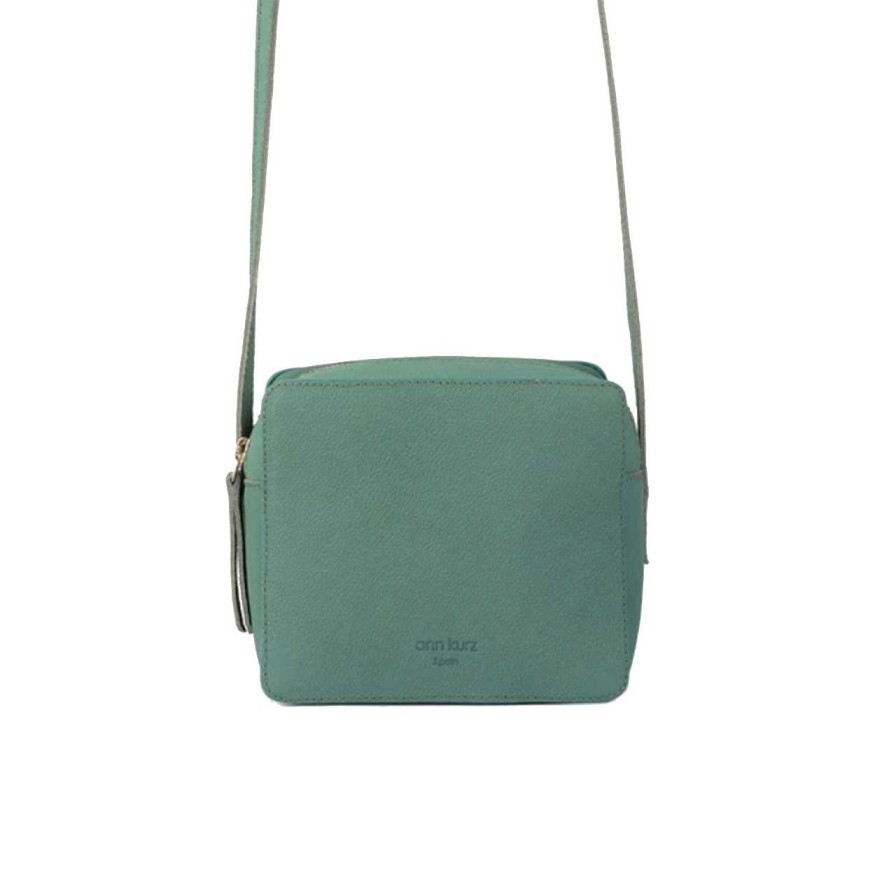 Bags Ann Kurz | Mini Nadine Shoulder Bag Western Dark Mint