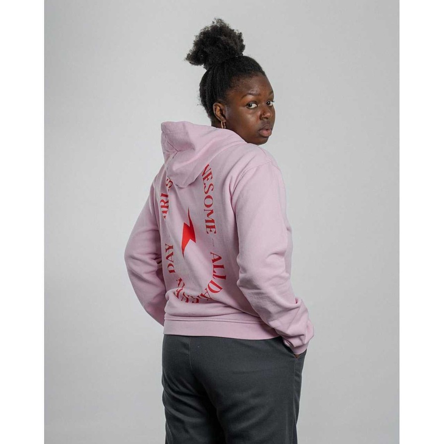 Clothing Girls are awesome | All Day Hoody Pale Pink