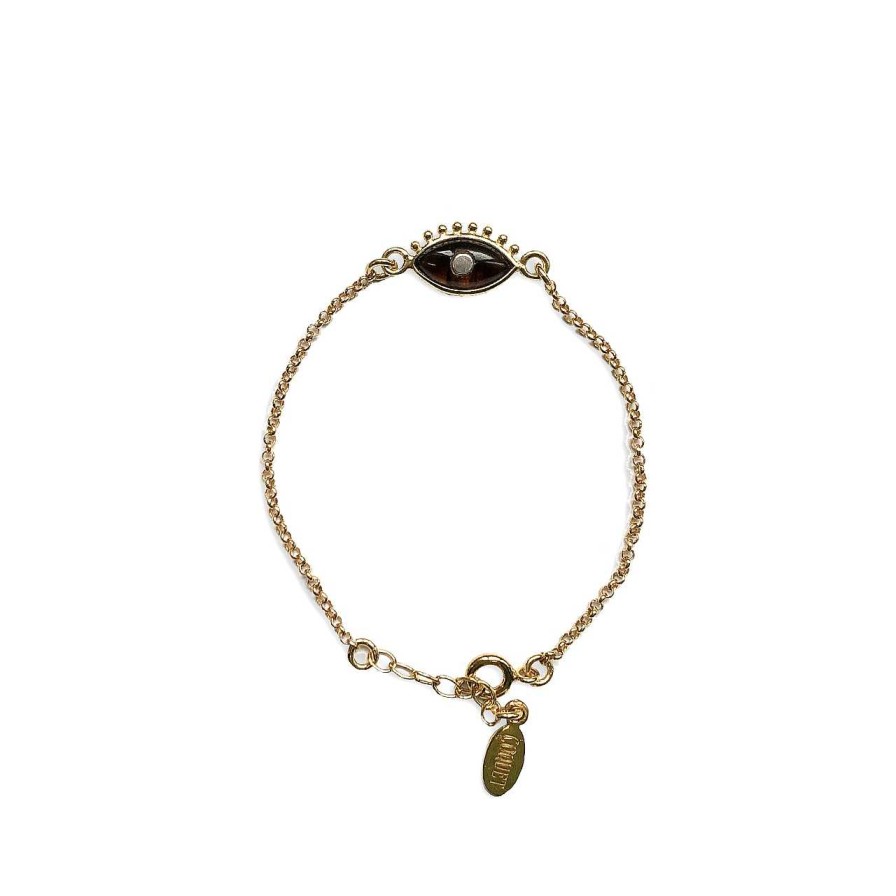 Accessories Atelier Coquet | Bracelet Terra Gold Brown