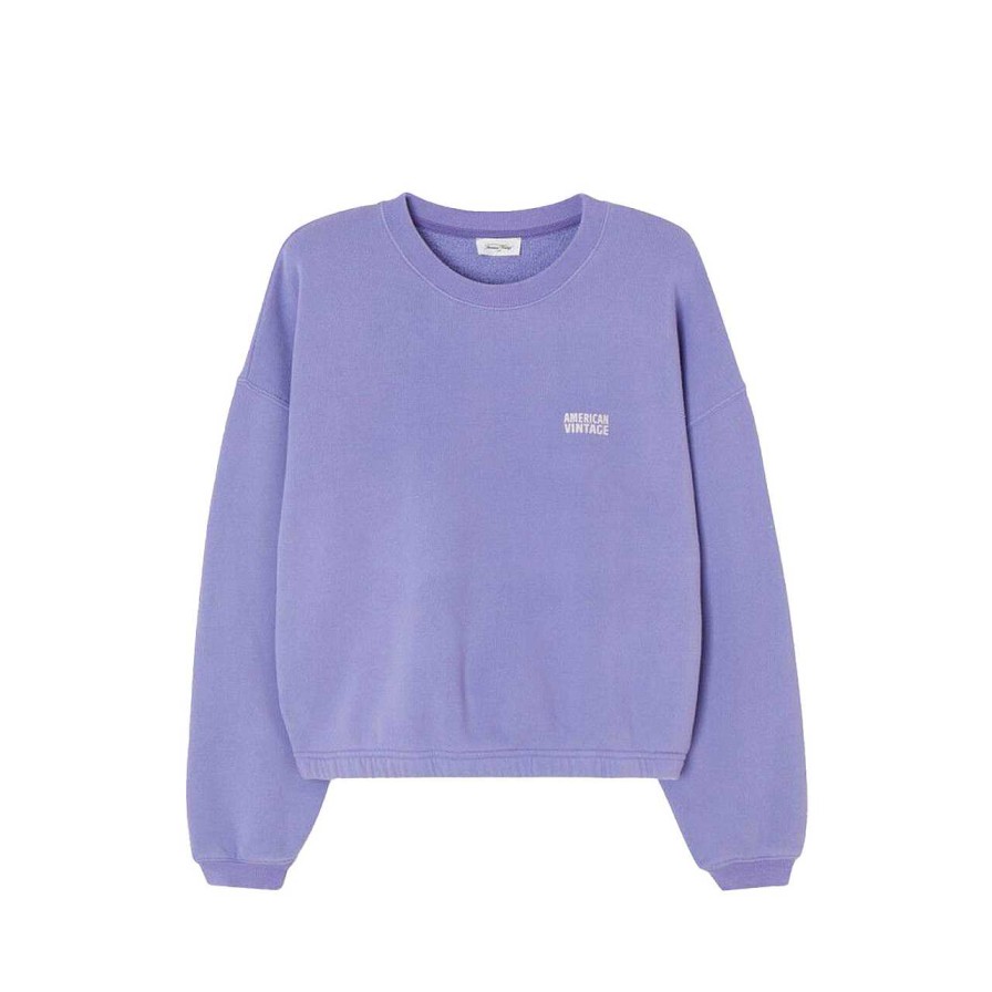 Clothing American Vintage | Izubird Sweater Vintage Iris