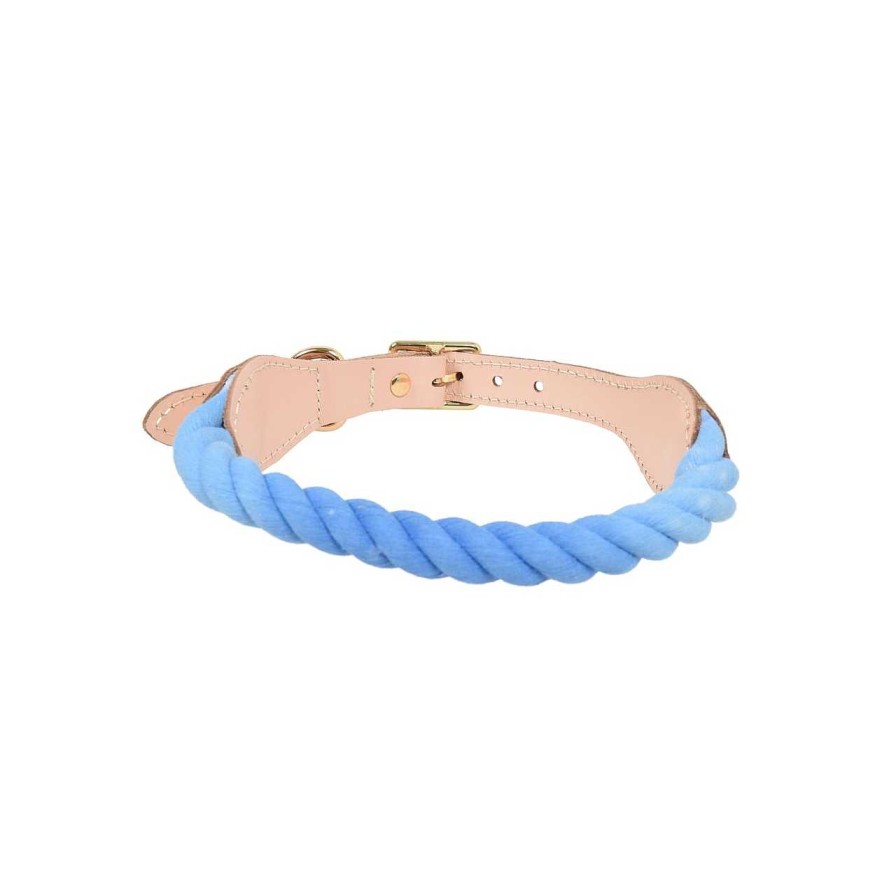 Accessories La Garçonne Accessoires | Goofy Dog Collar Blue