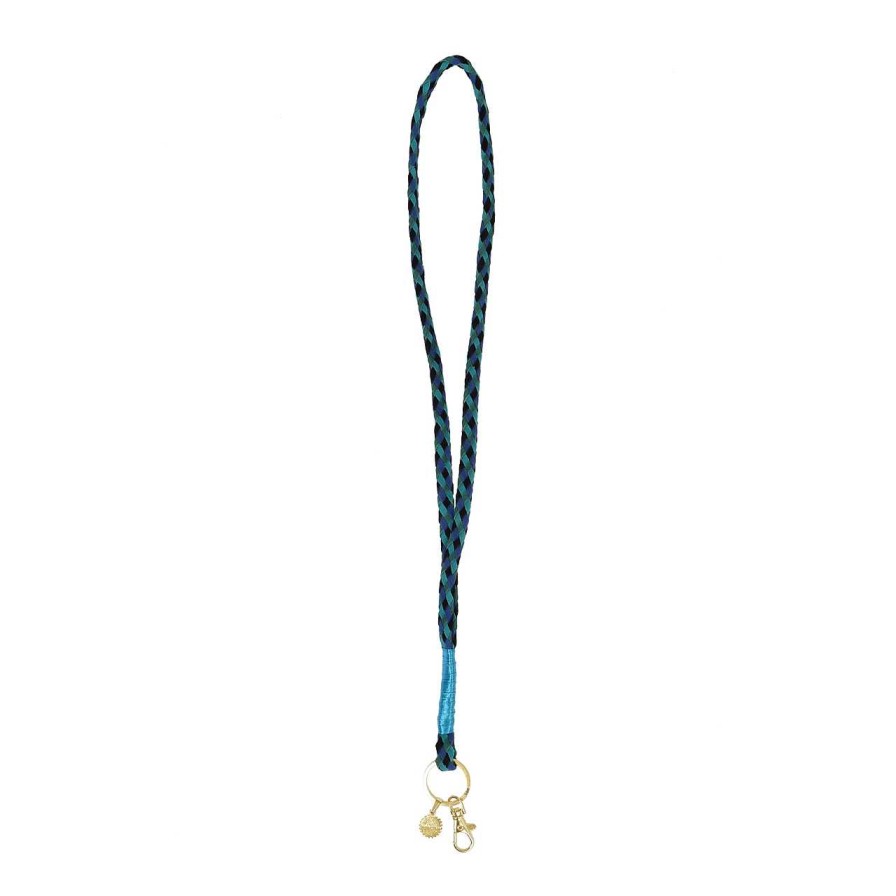 Accessories La Garçonne Accessoires | Lanyard Green Black Blue