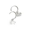 Accessories Atelier Coquet | Leila Hoop Earrings Silver