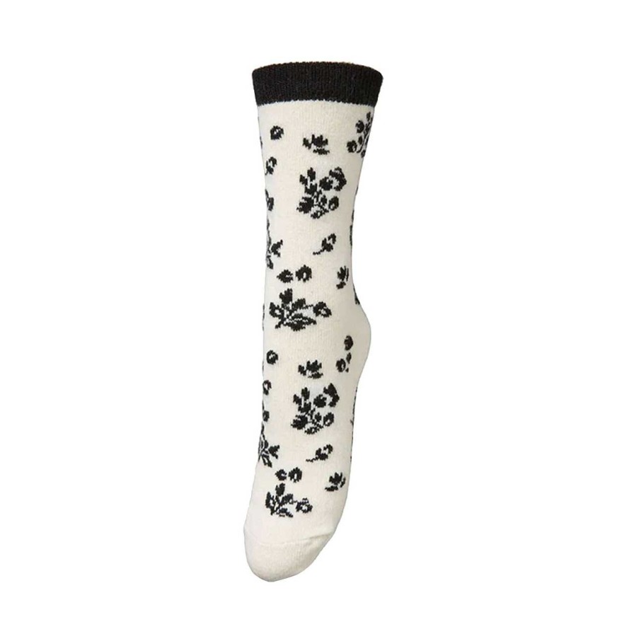 Accessories Becksöndergaard | Laury Wola Socks Birch White