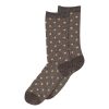 Accessories MP Denmark | Donna Glitter Socks Puce Brown