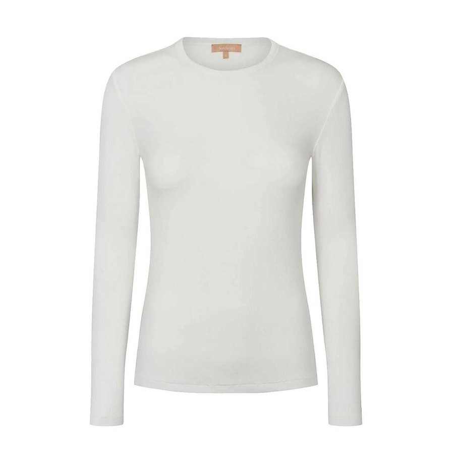 Clothing Soft Rebels | Fenja Long Sleeve Shirt Snow White