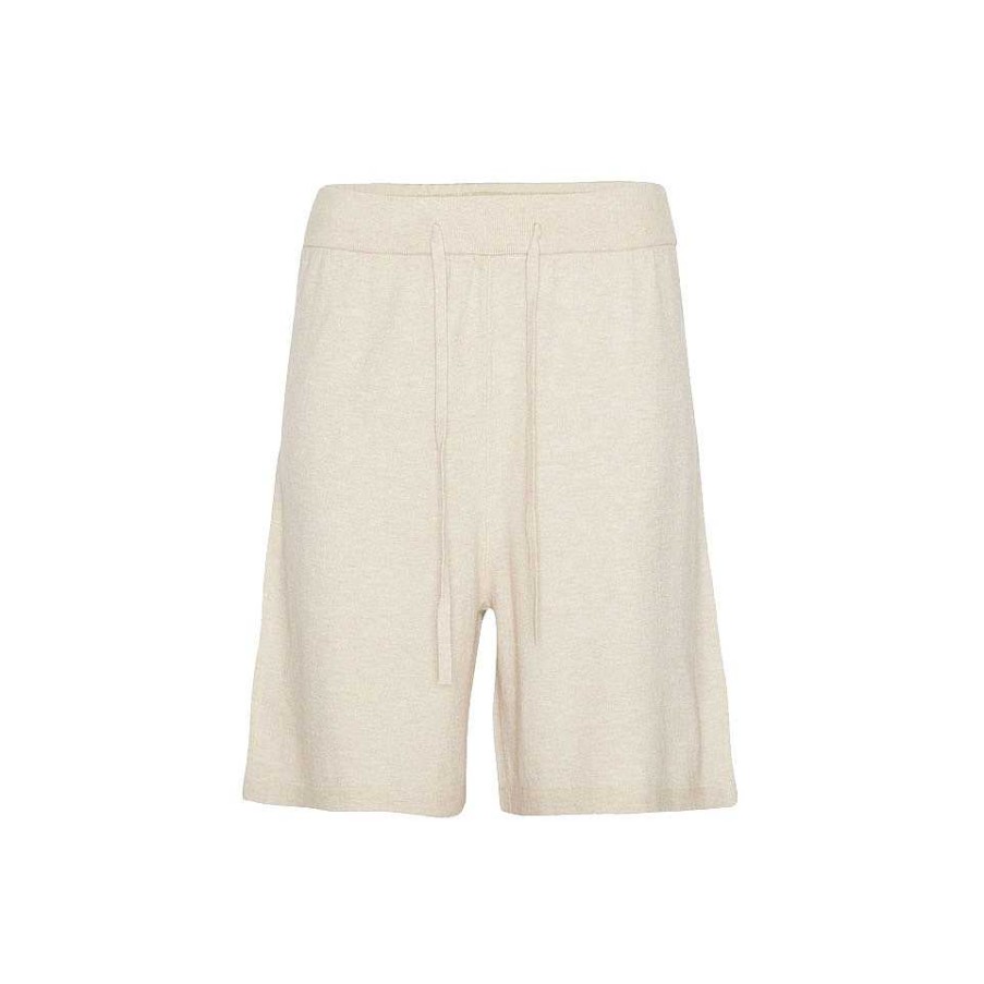 Clothing MSCH Copenhagen | Isolde Knitted Shorts Oyster