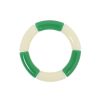 Accessories Voila | Bangle Bracelet Green White