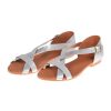 Shoes La Garçonne | Selma Sandals Duoro Plata