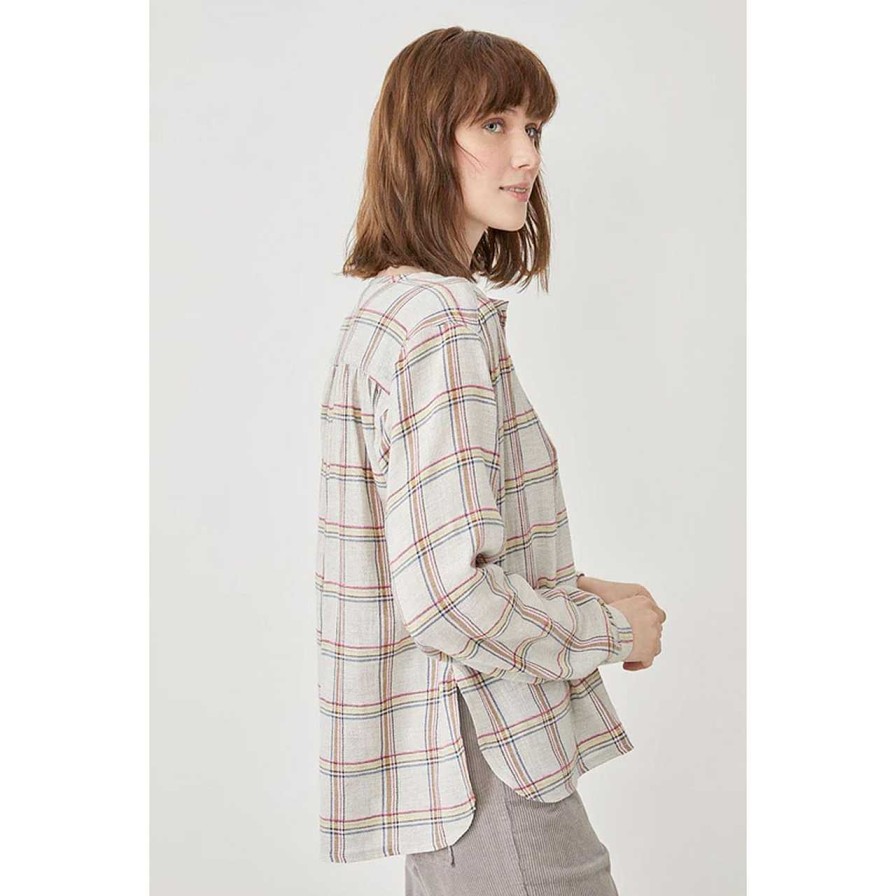 Clothing Harris Wilson | Aeden Blouse Car Gris Chine