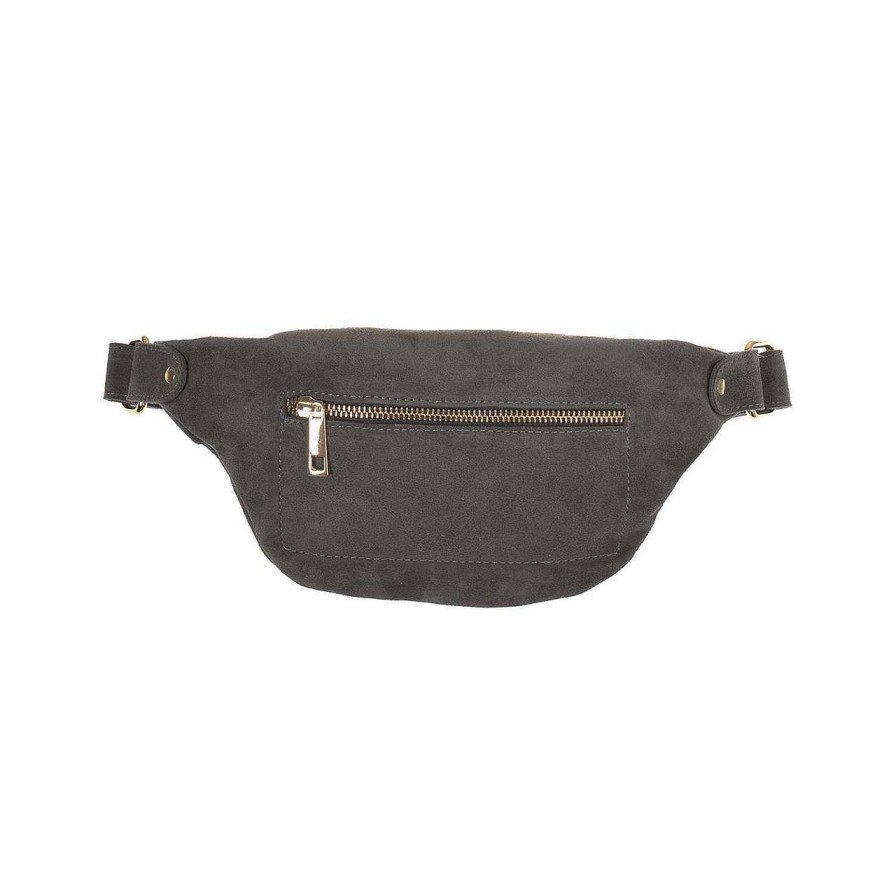 Bags La Garçonne Accessoires | Alma Petite Bum Bag Asfalto