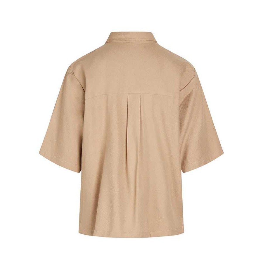 Clothing La Rouge | Britta Blouse Sand