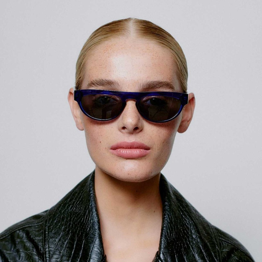 Accessories A.Kjaerbede | Jake Sunglasses Dark Blue Transparent