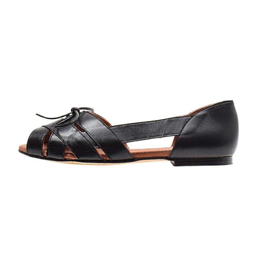 Shoes La Garçonne | Cendrine Sandals Mestizo Negro